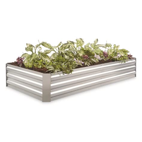 large metal planter boxes|galvanized steel planter boxes.